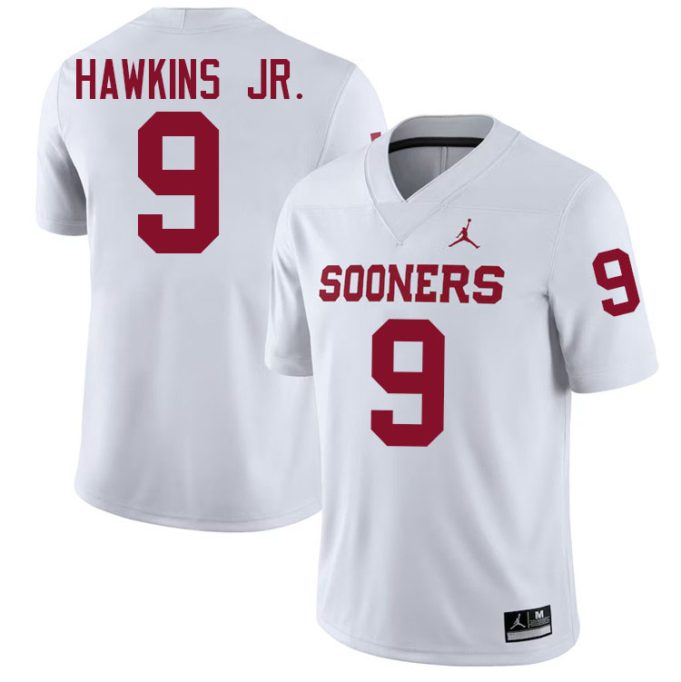 Michael Hawkins Jr. Oklahoma Sooners Jersey,Oklahoma Sooners Football Uniforms,Jersey-White